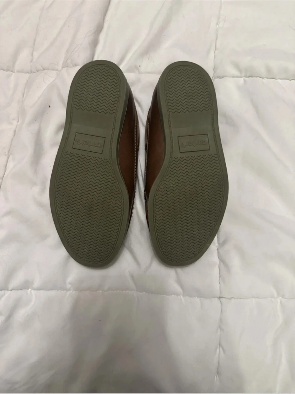 Carter's Brown Moccasin-Style Slip-Ons for Kids NWOT